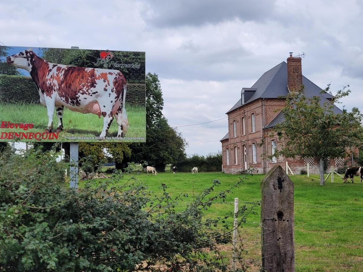 Chambre Chez L'Habitant 2 Biville-la-Baignarde Zewnętrze zdjęcie